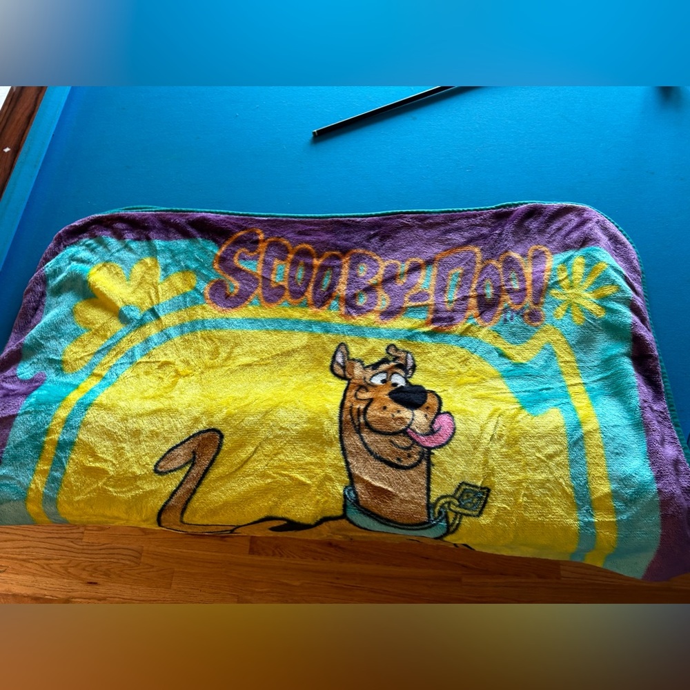 Highly sought after Scooby-Doo blanket